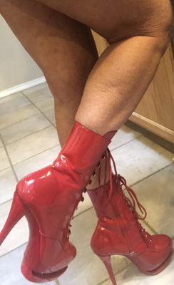 Red boots